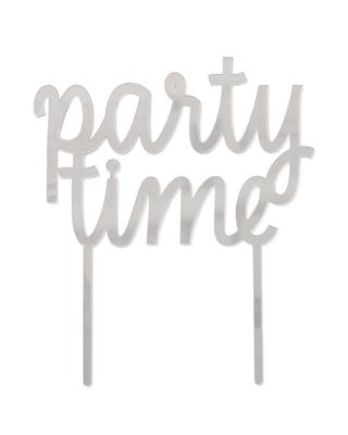 HEMA Caketopper feest (zilver)