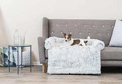 TRIXIE SOFA BED HARVEY MEUBELBESCHERMER HOEKIG WIT / ZWART 70X90 CM