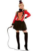 Dompteur Circus Kostuum Dames - thumbnail