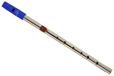 Generation Flageolet 6583 tin whistle D nikkel blauw mondstuk