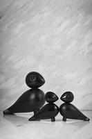 Kay Bojesen Lovebirds zwart - thumbnail