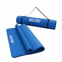 Yogamat Deluxe 190 x 60 x 1,5 cm Royal Blue - thumbnail