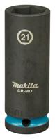 Makita E-16508 Impact Black Krachtdop 1/2" lang | 21 mm - thumbnail