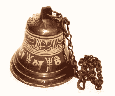Tibetaanse bel OMPMH aan Ketting