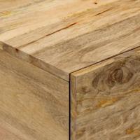 Salontafel 80x50x40 cm massief mangohout - thumbnail