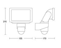 Steinel Led schijnwerperLS 150 LED LS sensor wit - 52553 - thumbnail