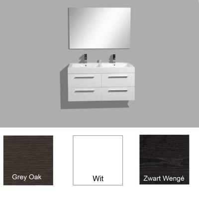 Badmeubel Sanilux Vegas 120x50x50 cm Hoogglans Wit