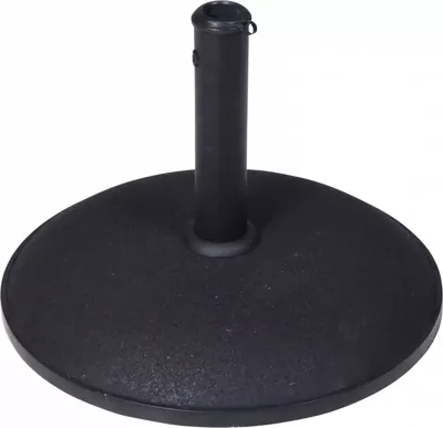 Parasolvoet 25kg Zwart beton