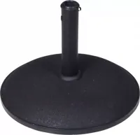 Parasolvoet 25kg Zwart beton - thumbnail
