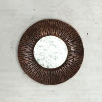 MUST Living Spiegel 'Cosmos' Teakhout, 60cm - thumbnail