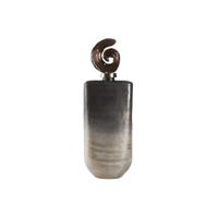 Vaas DKD Home Decor Multicolour Aluminium Kristal 19 x 12 x 55 cm - thumbnail