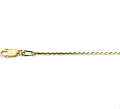 TFT Collier Geelgoud Slang Rond 1,4 mm x 45 cm