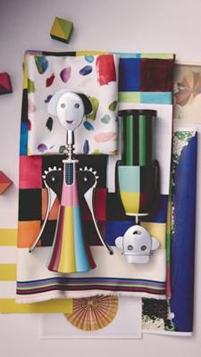 Alessi Kurkentrekker Alessandro M. - AM23A 30 - Meerkleurig - door Alessandro Mendini Alessi Kurkentrekker Alessandro M. - AM23A 30 - Meerkleurig - door Alessandro Mendini