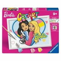 Ravensburger creart schilderen op nummer - barbie-duo - thumbnail