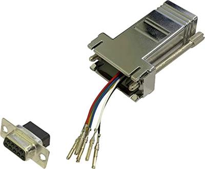 BKL Electronic 10121102 Adapter D-SUB-bus 9pol. - RJ12-bus 1 st. Single