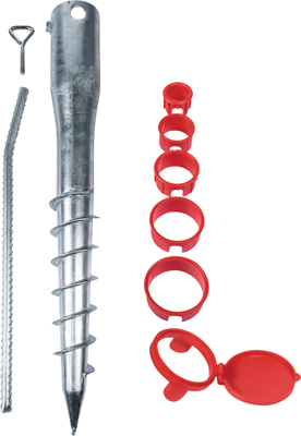 Meister parasolanker dia 26-65mm w - wu9979400 Meister parasolanker dia 26-65mm w - wu9979400