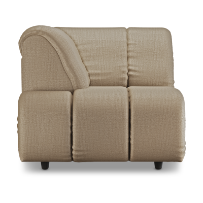 HKliving Wave bank left high arm Pure Earth HKliving Wave bank left high arm Pure Earth