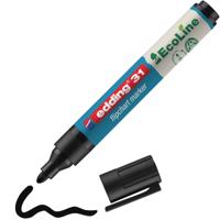 Viltstift edding 31 eco flipover rond 1.5-3mm zw | 10 stuks - thumbnail