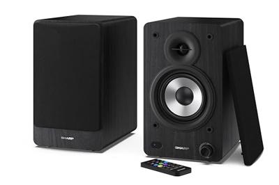 Sharp CP-SS30 Boekenplank speaker Zwart 60 W 1 paar Sharp CP-SS30 Boekenplank speaker Zwart 60 W 1 paar