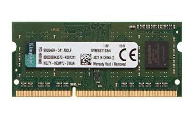 RAM geheugen Kingston KVR16S11S8/4 4 GB DDR3 1600 mHz CL11 - thumbnail