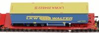 Fleischmann 6660050 N dubbele tasje-draaiwagen T3000e van de DB AG - thumbnail
