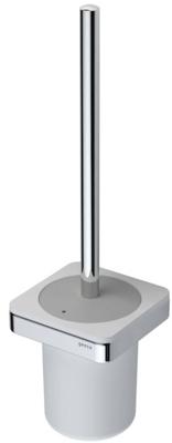 Toiletborstel met Houder Geesa Frame Wit Chroom