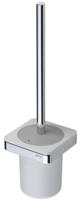 Toiletborstel met Houder Geesa Frame Wit Chroom - thumbnail