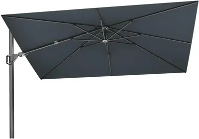 Platinum Challenger zweefparasol T2 premium 2.60x3.50 faded black