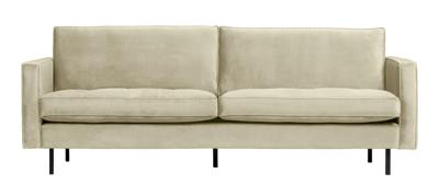 WOOOD 2,5-zits Bank 'Rodeo Classic' Velvet, kleur Pistache