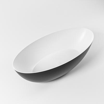 Vrijstaand Bad MONDIAZ FLOAT 170x80cm Kleur Urban / Talc