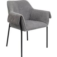 Kare Eetkamerstoel Bess Grey - thumbnail