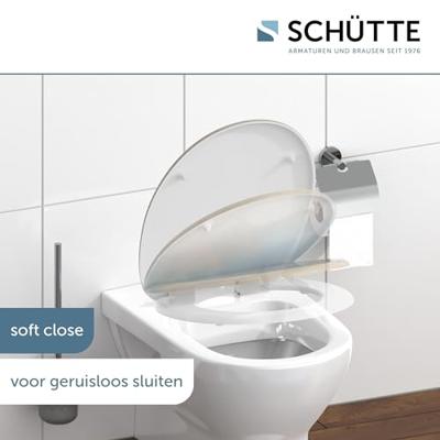 Schutte Duroplast WC-bril BEACH met soft-close
 82196 - thumbnail