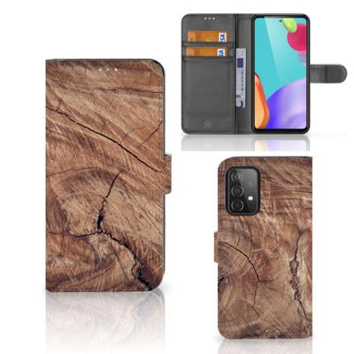 Samsung Galaxy A52 | Book Style Case | Tree Trunk