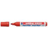 Edding textielmarker 4500 rood - thumbnail