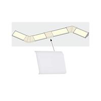 Paulmann 70263 Delta Profielcover (b x h x d) 3.5 x 2.9 x 0.5 cm 4 stuk(s) - thumbnail