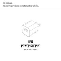 Arrma Typhon Grom 4x4 Mega 1/18 electro buggy RTR - Blauw - thumbnail