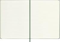 Notitieboek moleskine xl 190x250mm lijn hc green - thumbnail