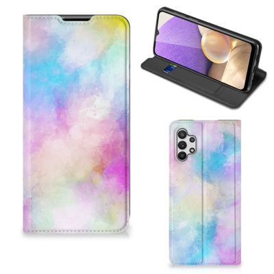 Bookcase Samsung Galaxy A32 5G Watercolor Light Bookcase Samsung Galaxy A32 5G Watercolor Light