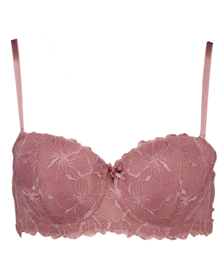 Balconette Padded BH - Roze Balconette Padded BH - Roze