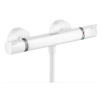 Hansgrohe Ecostat douche thermostaatkraan mat wit - thumbnail