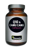 Hanoju Q10 & camu camu 90 Vegetarische capsules - thumbnail