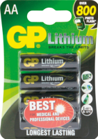 GP GP15LF562C4 AA batterij (penlite) Lithium 1.5 V 4 stuk(s) - thumbnail