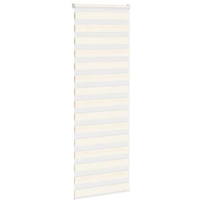 Zebra Blind 80x230 cm stofbreedte 75,9 cm polyester marmerbeige