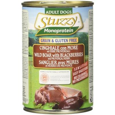 STUZZY Monoprotein Wild Boar - nat hondenvoer - 400 g