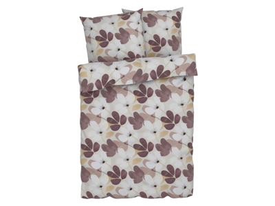 LIVARNO home Satijnen dekbedovertrek 240 x 220 cm (roze/vogel)