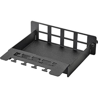 Renkforce 8 poorten Patchpaneel 8 Port RJ45 Keystone Frame Zwart RF-4746638