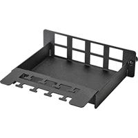 Renkforce 8 poorten Patchpaneel 8 Port RJ45 Keystone Frame Zwart RF-4746638 - thumbnail