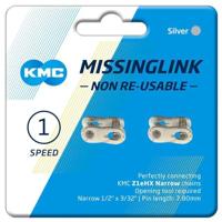 KMC sluitschakel missinglink z1ehx nr ept zilver narrow(40) - thumbnail