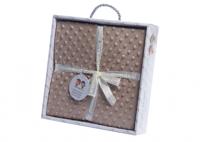 Gamberritos babydeken 80 x 110 cm bruin - thumbnail