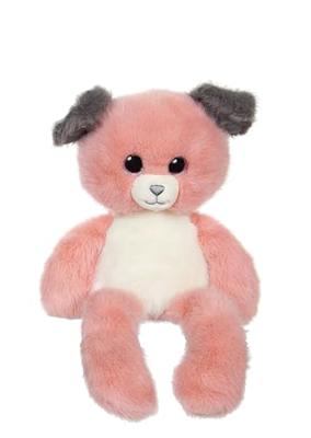 Leggies hondenknuffel - GIPSY TOYS - roze en grijs, 48 cm